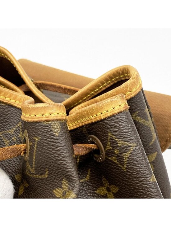 Louis Vuitton Backpack Monogram Montsouris MM Brown